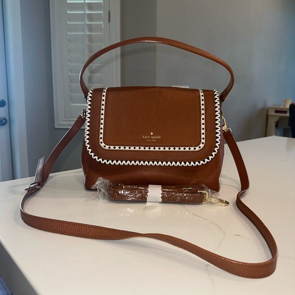 Kate Spade Leather Camel Color Purse and Matching Wallet - Picture 3 of 14